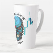 Trade Motivation | Skull | Remember カフェラテマグ (右アングル)