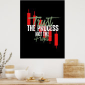 Trade Motivation | Trust | Self discipline ポスター (キッチン)