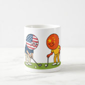 Trade Wars The Golf Edition コーヒーマグカップ (中央)