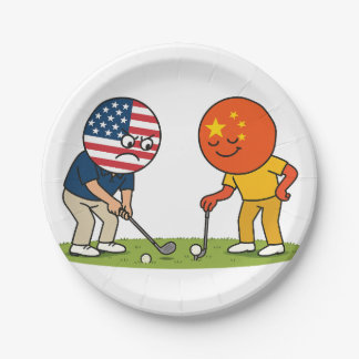 Trade Wars The Golf Edition ペーパープレート