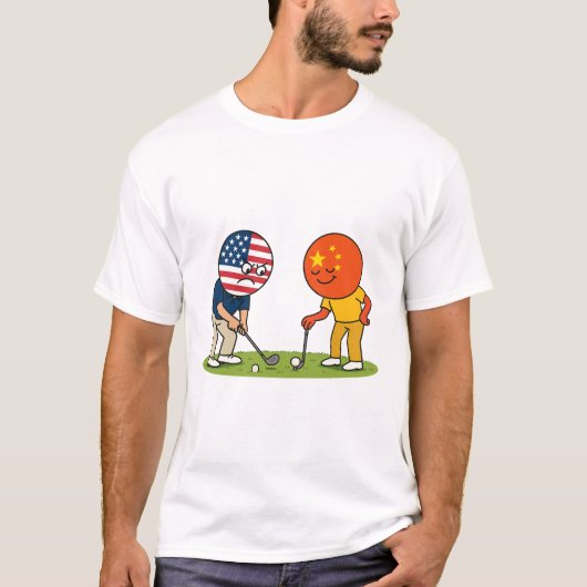 Trade Wars The Golf Edition Tシャツ (正面)