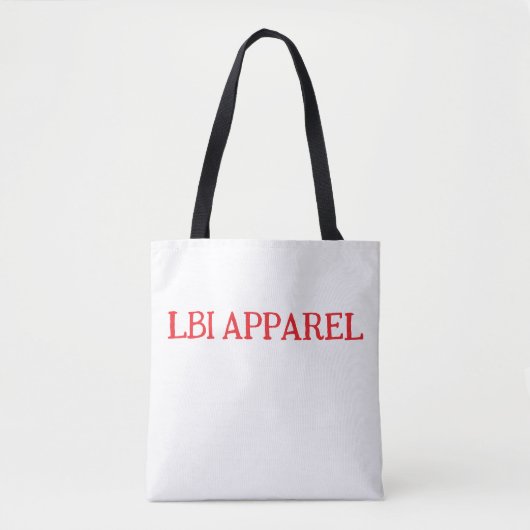 TRADEMARKED LBI APPAREL トートバッグ (正面)
