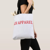 TRADEMARKED LBI APPAREL トートバッグ (クローズアップ)
