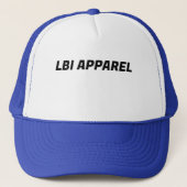 TRADEMARKED LBI APPAREL HAT キャップ (正面)