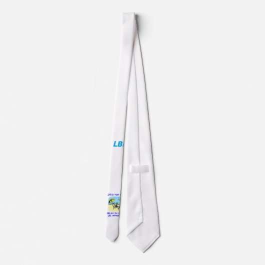 TRADEMARKED LBI APPAREL NECK TIE ネクタイ (裏面)