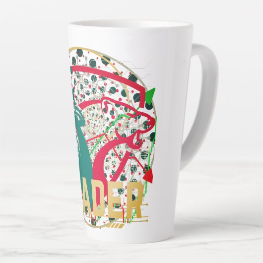 Trader カフェラテマグ (右アングル)