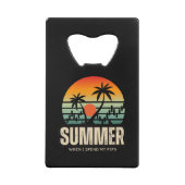 Trader design | Summer | Funny クレジットカード栓抜き (裏面)