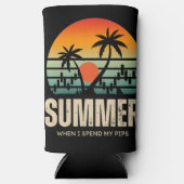 Trader design | Summer | Funny スリム缶クーラー (正面)