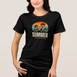 Trader design | Summer | Funny トライブレンドＴシャツ