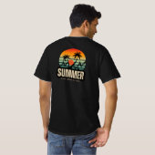 Trader design | Summer | Funny Tシャツ (裏面フル)