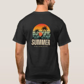 Trader design | Summer | Funny Tシャツ (裏面)