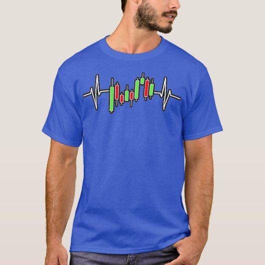 Trader Heartbeat Pulse Crypto Forex Stock Mini Tシャツ (正面)