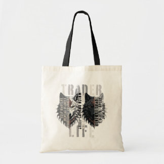 Trader life | Wolf | Both sides トートバッグ