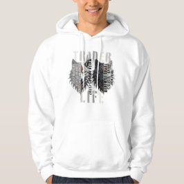 Trader life | Wolf | Both sides パーカ