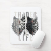Trader life | Wolf | Both sides マウスパッド (マウス)