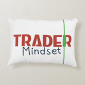 Trader Mindset – Discipline, Focus, Trading Psycho アクセントクッション (裏面)
