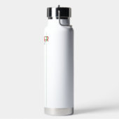 Trader Mindset – Discipline, Focus, Trading Psycho ウォーターボトル (左面)