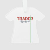 Trader Mindset – Discipline, Focus, Trading Psycho オーナメント (裏面)