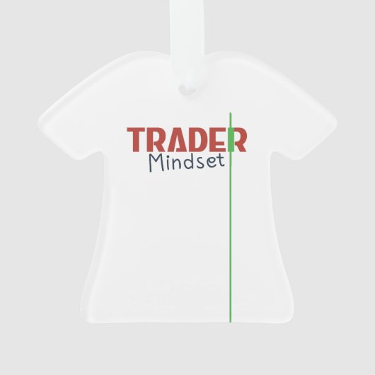 Trader Mindset – Discipline, Focus, Trading Psycho オーナメント (裏面)