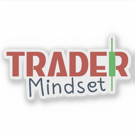 Trader Mindset – Discipline Focus & Trading Psycho シール (正面)