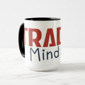 Trader Mindset – Discipline, Focus, Trading Psycho マグカップ (正面左)