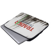 Trader Mindset – Discipline, Focus, Trading Psycho ラップトップスリーブ (正面下部)