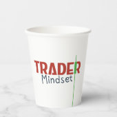 Trader Mindset – Discipline, Focus, Trading Psycho 紙コップ (正面)