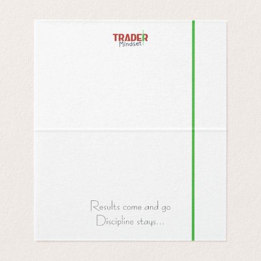 Trader Mindset – Discipline Focused Trading (内部フラット)