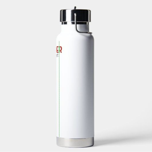 Trader Mindset – Discipline Focused Trading ウォーターボトル (左面)