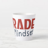 Trader Mindset – Discipline Focused Trading カフェラテマグ (正面)