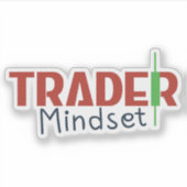Trader Mindset – Discipline Focused Trading シール (正面)