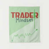 Trader Mindset – Discipline Focused Trading タペストリー (正面)