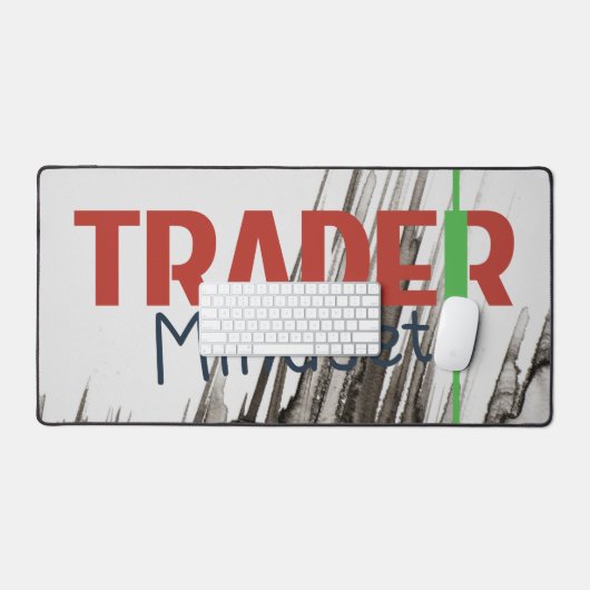 Trader Mindset – Discipline Focused Trading デスクマット (キーボード&マウス)