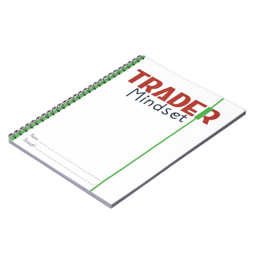 Trader Mindset – Discipline Focused Trading ノートブック (左側)