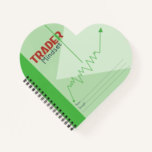 Trader Mindset – Discipline Focused Trading ノートブック (正面)