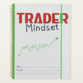 Trader Mindset – Discipline Focused Trading プランナー手帳 (正面)
