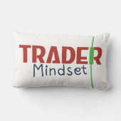 Trader Mindset – Discipline Focused Trading ランバークッション (裏面)