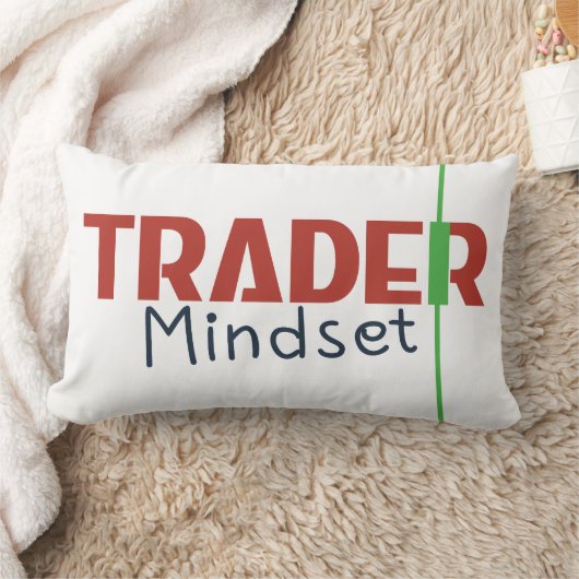 Trader Mindset – Discipline Focused Trading ランバークッション (ブランケット)