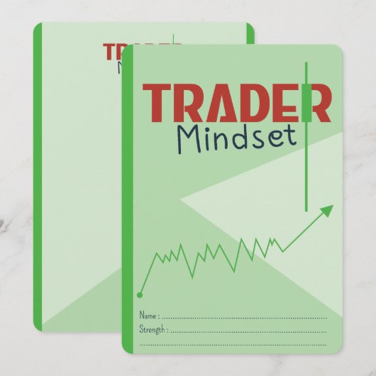 Trader Mindset – Discipline Focused Trading 招待状 (正面/裏面)
