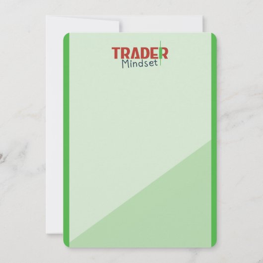 Trader Mindset – Discipline Focused Trading 招待状 (裏面)