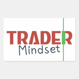 Trader Mindset – Discipline Focused Trading 長方形シール