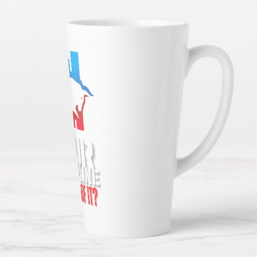 Trader motivation | Bull | Discipline カフェラテマグ (右)