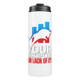 Trader motivation | Bull | Discipline タンブラー