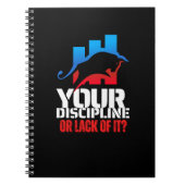 Trader motivation | Bull | Discipline ノートブック (正面)