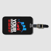 Trader motivation | Bull | Discipline ラゲッジタグ (正面横)