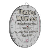 Trades-Wom-An — ダーツボード (正面左)