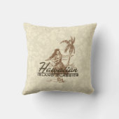 Tradewindsのハワイ諸島の装飾的な枕 クッション (裏面)