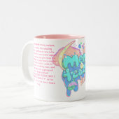 Tradgedyの苦闘、人の破損のマグ ツートーンマグカップ (正面左)