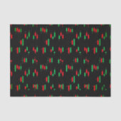 Trading Chart Pattern Streetwear Red Green Candle 薄葉紙 (正面)