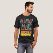 Trading Forex Market Trader Future Forex Millionai Tシャツ (正面フル)